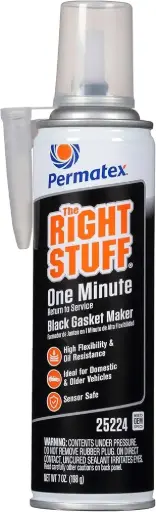 [PERM-25224] Black Gasket Maker "The Right Stuff" [7oz Whizz Tube] (Permatex)