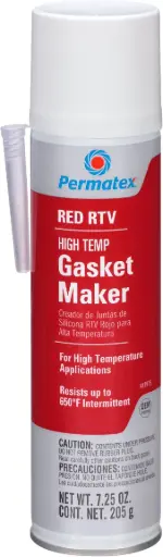 [PERM-81915] High Temp Gasket Maker RTV Silicone [7.25oz Whizz Can](Permatex)
