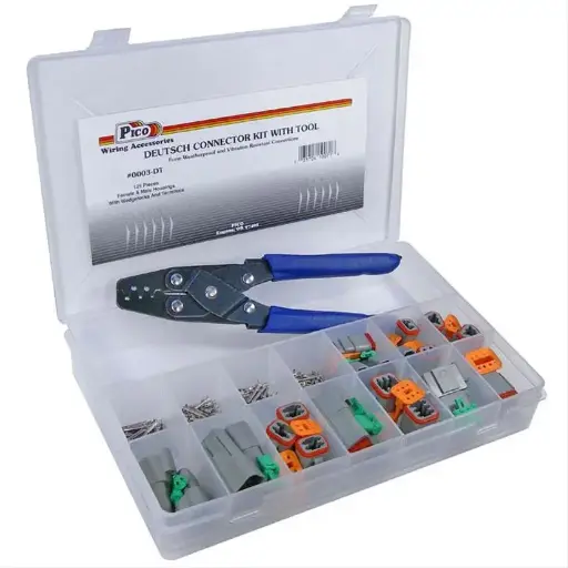 [PICO-0003-DT] Deutsch Open Barrel Connector Kit W/Tool