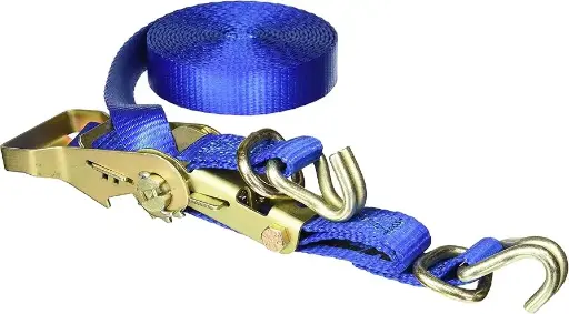 [RATCHET1X16DRING] 1" X 16Ft. Ratchet Strap W/D-Ring (Ancra)