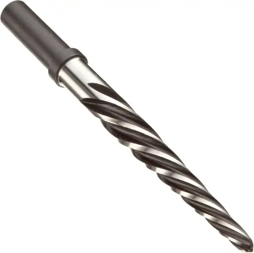 [REAM34CF] 3/4" Spiral Construction Tapered Reamer W/1/2" 3-Flat Shank HSS
