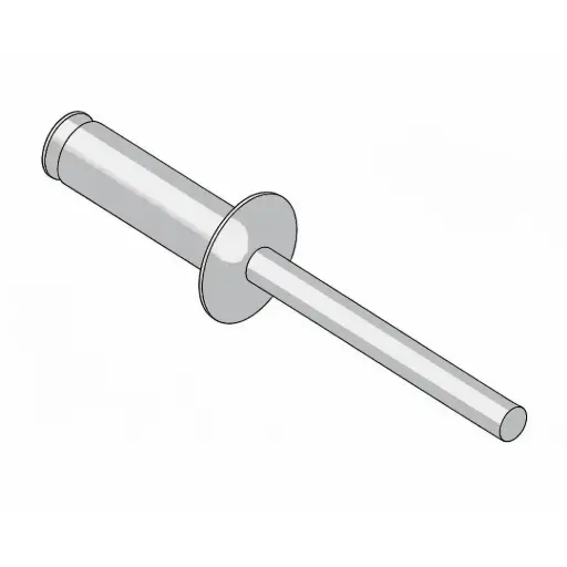 [RIVETAB8-8A] 1/4" Dia. 3/8"-1/2" Grip [All Aluminum] Dome Head Blind Rivet