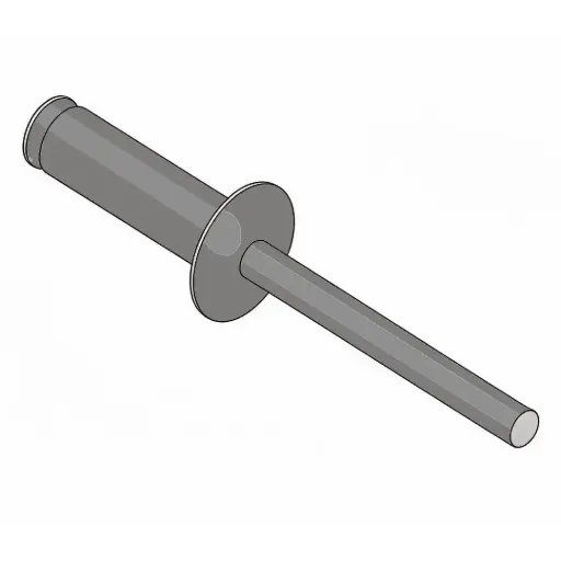 [RIVETSB6-4] 3/16" Dia. 1/8"-1/4" Grip [All Steel] Dome Head Blind Rivet