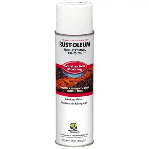 [RUST-264692] White Marking Paint Water Based (Precision/Rustoleum)