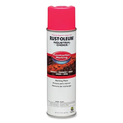 [RUST-264702] Fluorescent Pink Marking Paint Water Based (Precision/Rustoleum)