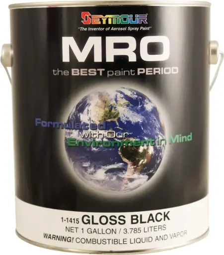 [SEY1-1415] Gallon Gloss Black MRO High Solids Paint (Seymour)