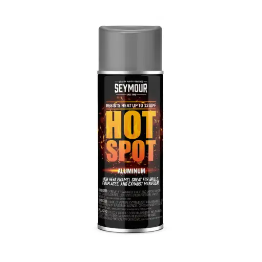 [SEY16-1201] Aluminum Hi-Heat Resistant Spraypaint (Seymour/Hot Spot) *6 Per Box
