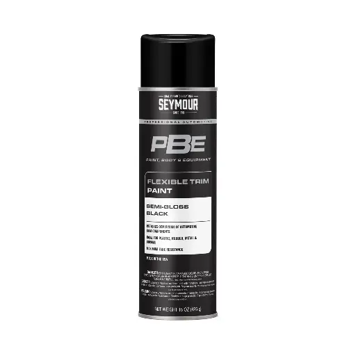 [SEY20-1679] Flexible Trim Semi-Gloss Black Spraypaint (Seymour/PBE) *6 Per Box