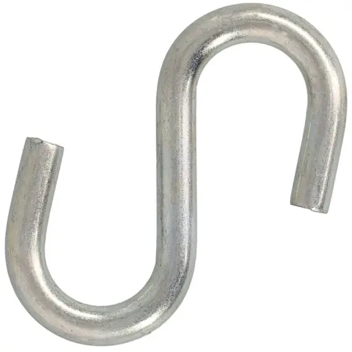 [SH250] .306 X 2-1/2" S-Hook Steel ZP