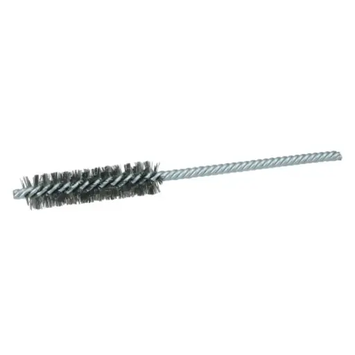 [WPB1/2X006-CS] 1/2" X 5/32" Shank Wire Power Brush .006Ga Steel [21107]