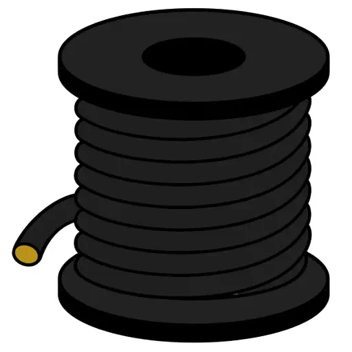 [WIREPC22BLK-C] 22 GA. Primary Wire (Black 100')