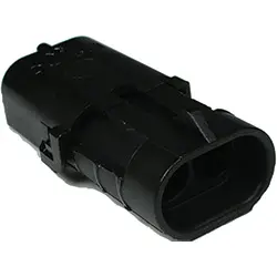 [WPS-2] 2-Cavity Shroud Housing (Weather Pack) 12010973 