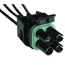 [WPT-4SQ-PT] 4-Cavity Square Tower [Pigtail Assembly] (Weather Pack)