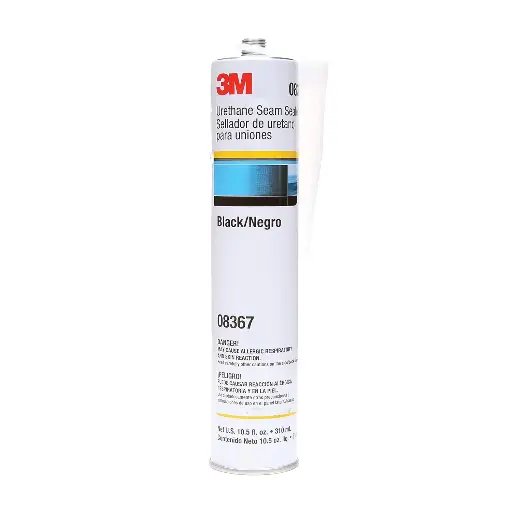 [3M-08367] Black Urethane Seam Sealer High Solid [Permanent Flexible] 310 ml/10.5 fl oz Cartridge (3M)