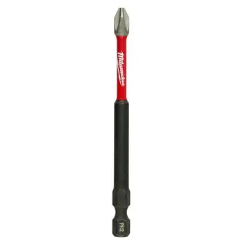 [DRIVEPH2X350-M] #2 Phillips X 3-1/2" Impact Driver Bit (Milwaukee/SHOCKWAVE)