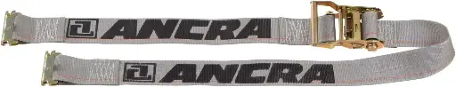 [RATCHET-ETRACK16] 2" X 16Ft. E-Track Style Ratchet Strap (Grey)