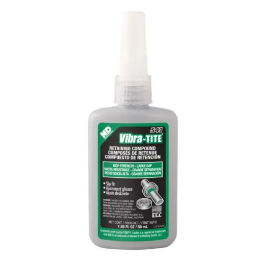 [NDI-54150] Green High Strength Retaining Compound Slip Fit 50ml (Vibra-Tite)