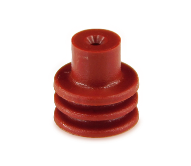 [WPS-RED] 24-22GA. Red Silicone Cable Seal (Weather Pack) 12015899/15324983 