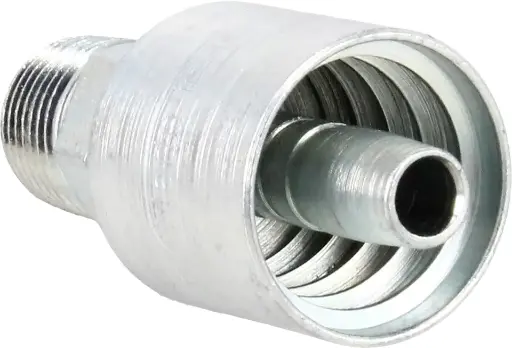 [MP-04-02-W] -04 Hose to -02 Rigid Male NPTF W-Style Hydraulic Fitting