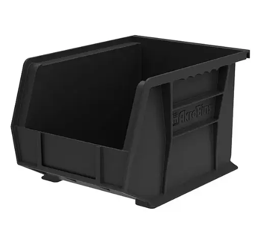 [30239BLACK] 10-3/4" X 8-1/4" X 7" Plastic Bin [Black] (Akro-Mils)
