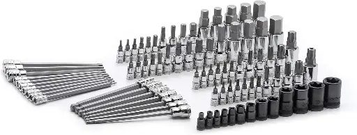 [GW-80742] 84Pc Master SAE/Metric Hex & Torx Bit Socket Set (Gearwrench)
