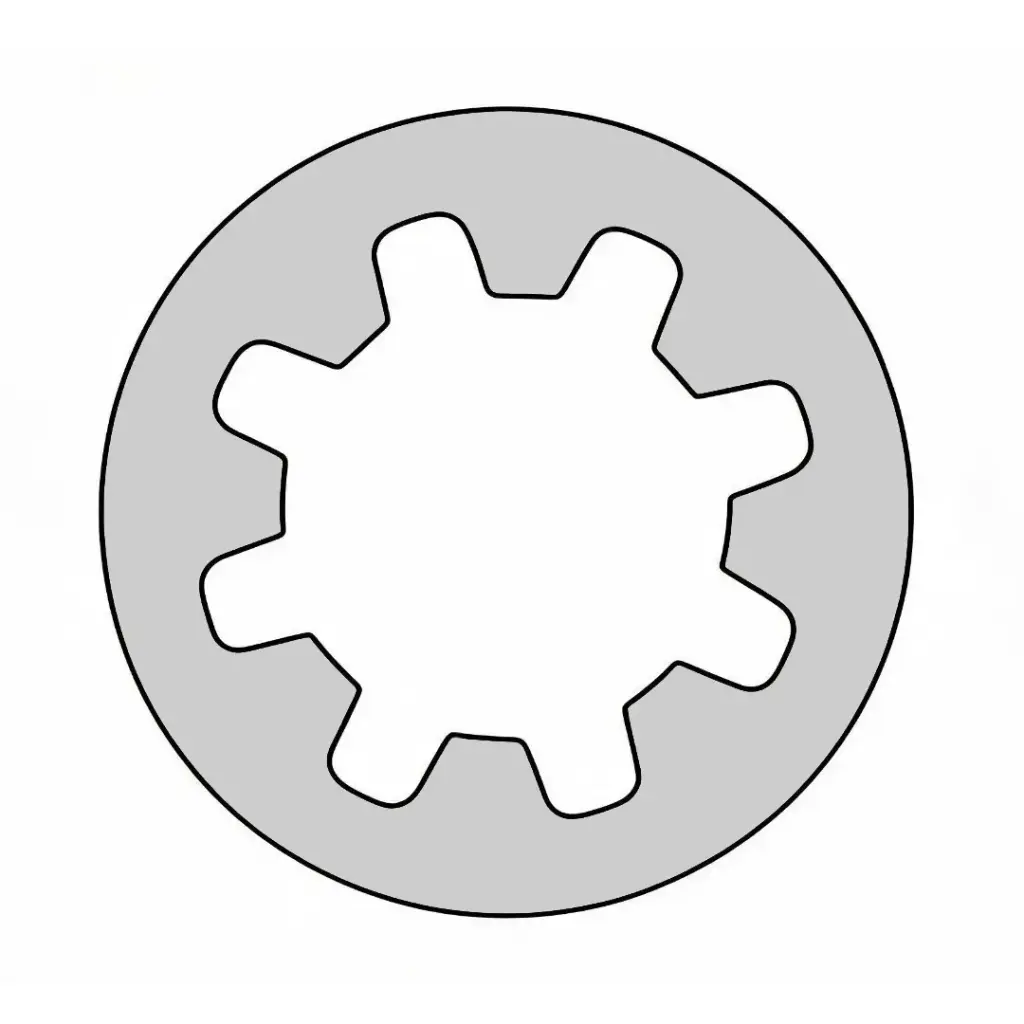 9/16" Internal Tooth Lock Washer