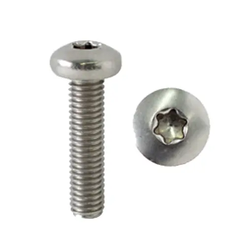 [.80C300MTQPSS] M8-1.25 X 30mm Pan HD Torx M/S Stainless Steel