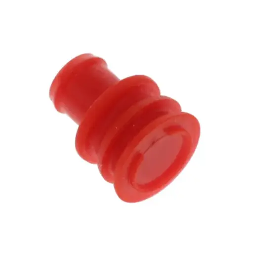 [AMP282081-1] Red Silicone Cavity Plug for AMP SUPERSEAL 1.5