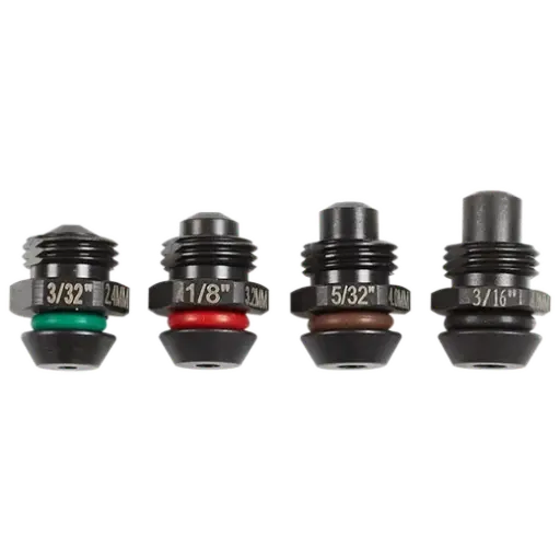 [MILW48-54-0100] M12 Rivet Tool Retention Nose Pieces [3/32, 1/8, 5/32 & 3/16] (Milwaukee)