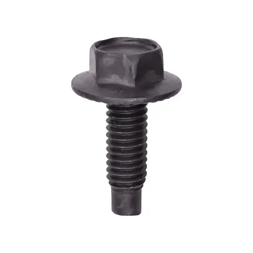 [AUV-5711] 5/16"-18 x 1" Indented Hex Large Flange Washer Head Dog Point (Auveco)