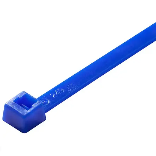 [TY7BLU50] 7"-50Lb Tie Wrap Blue (100Pk)