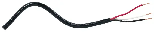 [WIRE14/3-AF] 100Ft ArticFlex 14/3 Round Black Jacketed Duplex Wire [Red,Black & White]