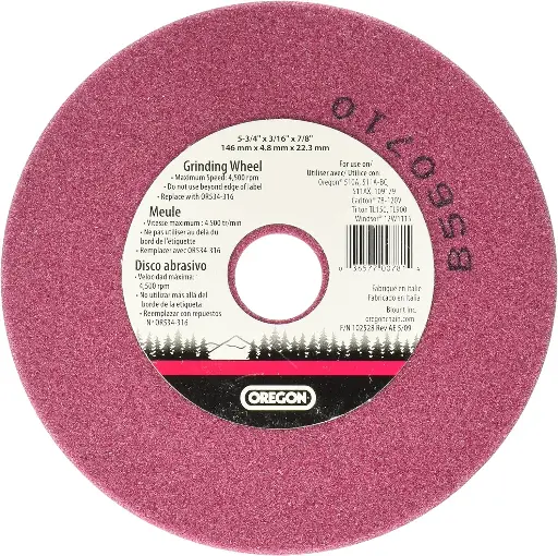 [OREGON-534-316A] 5-3/4" X 3/16" Chain Saw Grinding Wheel (Oregon)