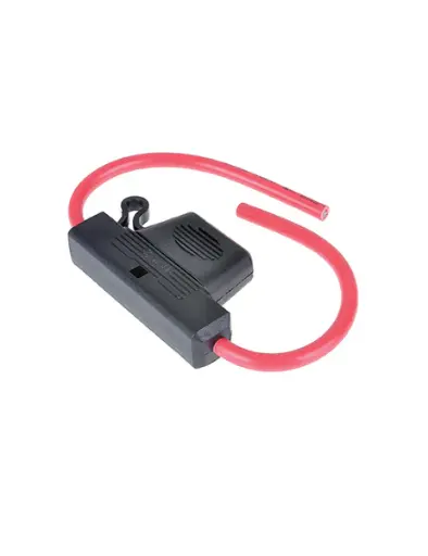 [FHMAX8G/60A] 60Amp/8Ga MAXI Inline Fuse Holder W/Cap