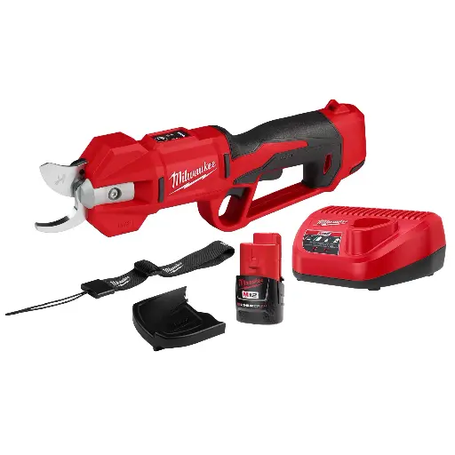 [MILW2534-21] M12 Pruning Shears Kit W/[1] CP2.0 Battery & Charger (Milwaukee)