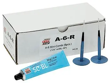 [RTT-A6R] 8Pk 1/4″ MiniCombi Tire Repair Unit (Rema/Tip-Top)