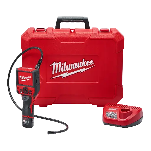 [MILW2315-21] M12 M-Spector Flex 3Ft Cordless Inspection Camera Cable Kit W/[1] Battery, Charger & Case (Milwaukee)