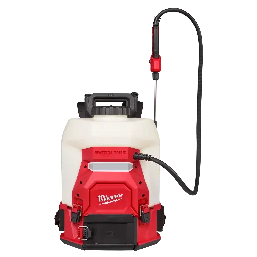 [MILW3019-21PS] M18 4 Gallon Backpack Pesticide Sprayer Kit [Switch Tank Interchangeable Capability] W/[1] 3.0 Battery & Charger (Milwaukee)