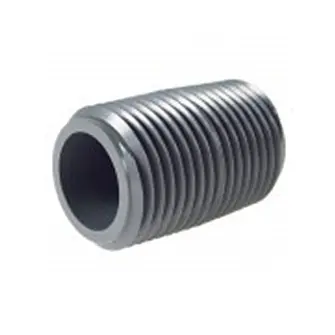 [50NPTCNPL80] 1/2" NPT Close Nipple Plain Sch.80