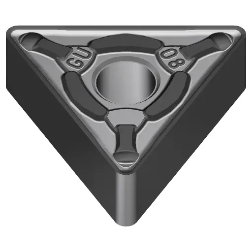 [SUMI-196C272] Carbide Coated Finish TN Insert [Neutral, 0.8661" Long, 0.50" Inscribed Circle, 0.0313" Corner Radius, 60° Triangle (Sumitomo) #TNMG432EGU-AC6030M