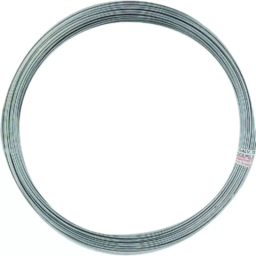 [TW12-122339] 12Ga X 100Ft Solid Utility Tie Wire Galvanized Steel