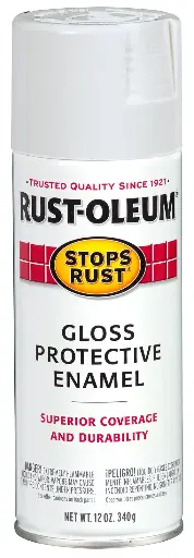 [RUST-7792830] Gloss White Protective Enamel Spraypaint 12oz. (Rustoleum)