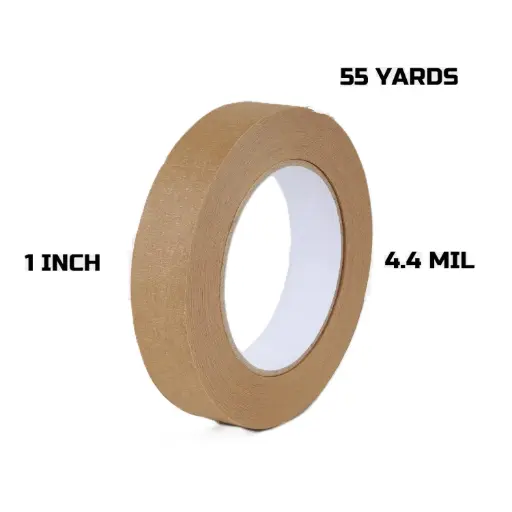 [TAPEMARKING1] 1" X 55Yd Brown Marking Tape