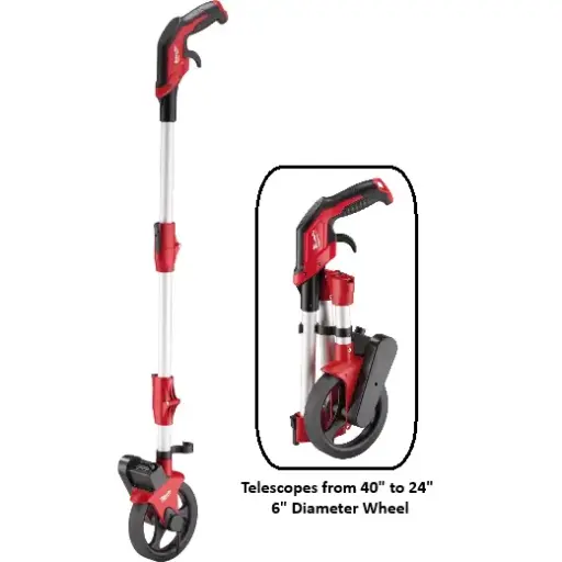 [MILW48-22-5006] 6" Wheel Telescoping Measuring Wheel (Milwaukee)