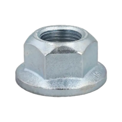 [.200CNFLFRMZP] M20-2.5 Hex Flange Frame Lock Nut Class 10 ZP DIN6927