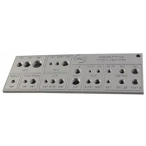 [GAUGE-CHAIN] Nut & Bolt Chain Thread Gauge