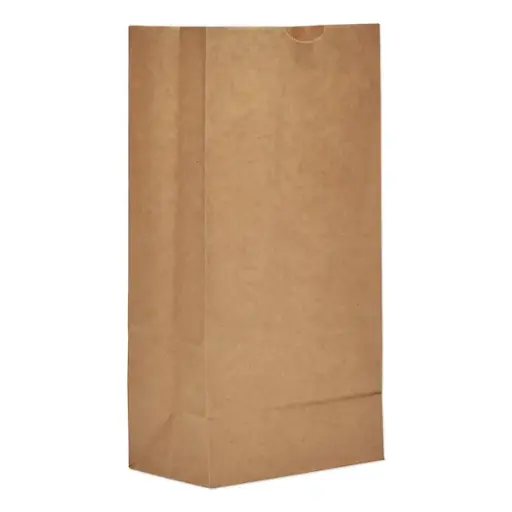 [BAGKRAFT8-57] 500Pk #8 Kraft Paper Bags [6.13" x 4.17" x 12.44"] 57lbs Kraft (General)