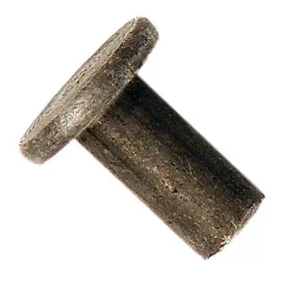 [RIVET-411212U] 3/8" X 3/4" Flat Head Steel Solid Body Rivet