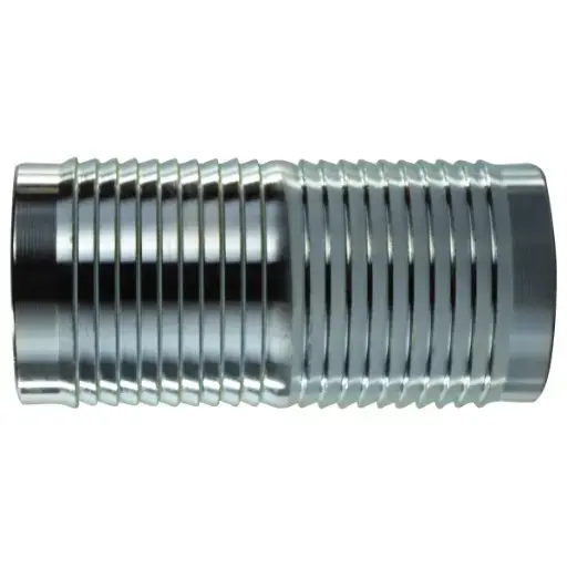 [UNB-16-ZP] 1" Barbed Hose Mender Steel ZP