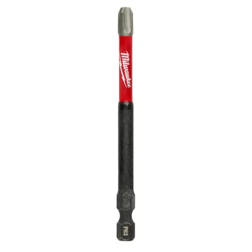 [DRIVEPH3X350-M] #3 Phillips X 3-1/2" Impact Driver Bit (Milwaukee/SHOCKWAVE)